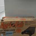 Agri-Fab 45-0218 " 26" Push Behind Lawn Sweeper, 7 cu. ft Hopper Bag Capacity; Leaf & Grass Catcher, with Adjustable Brush Height