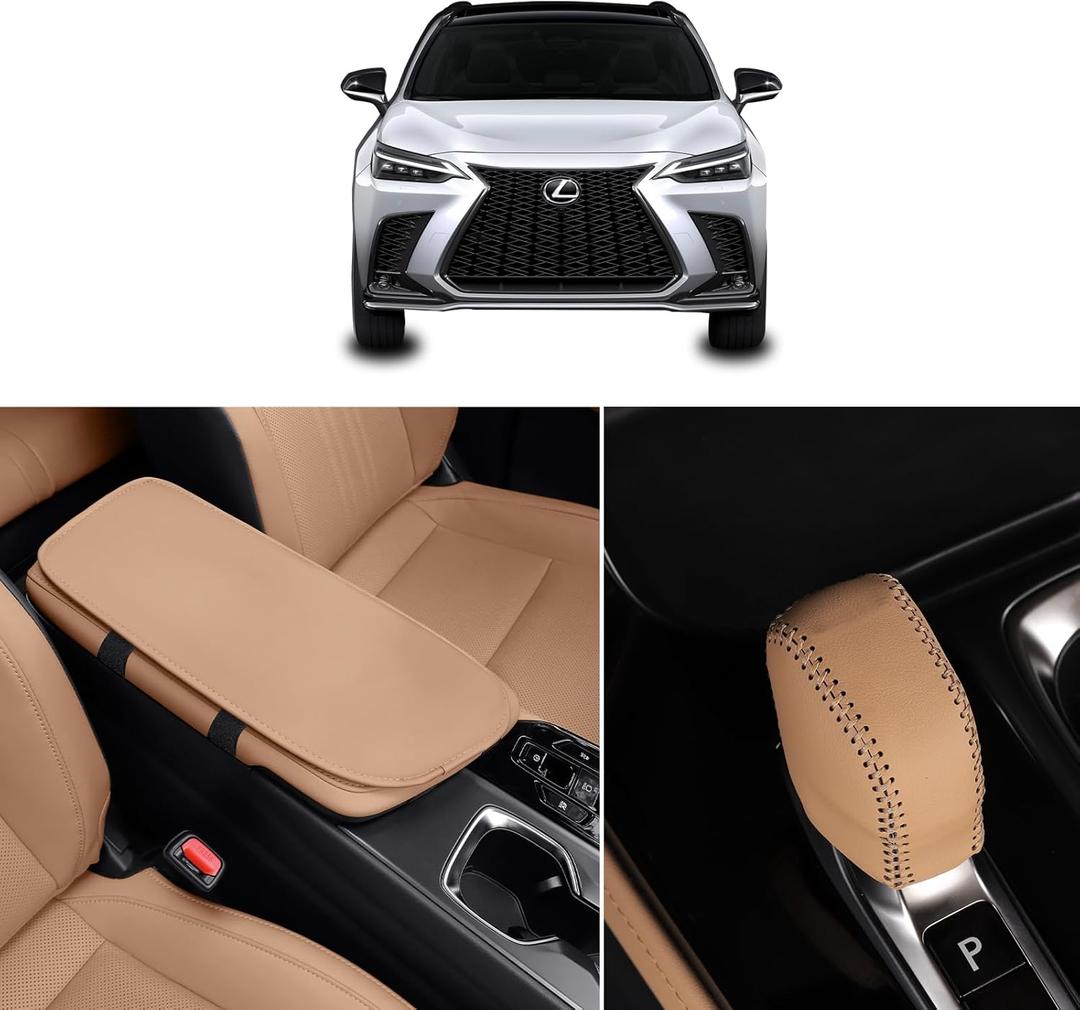 Dragon Art Suitable for Lexus NX250 NX350 NX350h NX450h+2022 2023 RX450h+/500h/350h Automatic Shift knob Cover, Gearbox Trunk Shift Lever Leather case Interior Accessories