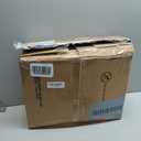 Furnulem White Tall Dresser for Bedroom,Vertical Storage Tower Unit and End Table with 6 Fabric Drawers, Nightstand Furniture with Drawer Organizer in Living Room,Closet,Entryway,Hallyway