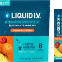 Liquid I.V. Hydration Multiplier - Tropical Punch | Electrolyte Powder Drink Mix | 1 Pack (16 Servings), Best By: 13 JUN 2025