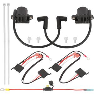 DSAI Ignition Coil for Kohler CH740 CH750 CV740 CV750 SV735 SV740 Twin Cylinder Engine, Replace 24-584-63-S 24-584-89-S 24-584-52-S 24-584-64-S 24-584-53-S 24-584-49-S, 2 Pack
