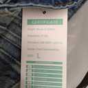 LifeShe Women's Denim Long Shorts Casual Baggy Bermuda Low Waist Summer Barrel Short Jean Pant Blue (Large)