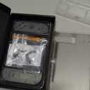 eXtremeRate DIY Replacement Shell Buttons for Nintendo Switch, Back Plate for Switch Console, Housing with Full Set Buttons for Joycon Handheld Controller - Clear Black [No Electronics Parts]