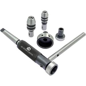 A.D International Threading & Tapping Attachment-lathe tailstock die holder set Machine Tools (MT2)