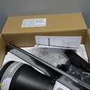 OSTIVE Ceiling Fans with Lights and Remote: 52 Inch Modern Black Ceiling Fan, Low Profile Flush Mount, Quiet Reversible DC Motor & 3CCT Dimmable LED for Bedroom Living Room Kitchen Indoor Home