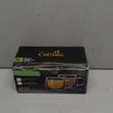 CNGLASS Double Walled Glass Coffee Mugs 10oz,Large Insulated Espresso Cups,Set of 2 Clear Glasses Cappuccino Mug with Handle(Tea Latte Glassware)