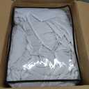 yescool Weighted Blanket for Adults (30 lbs, 88 x 104, White) Cooling Heavy Blanket for Sleeping Perfect for 290-310 lbs, King Size Breathable Blanket with Premium Glass Bead