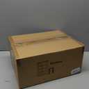 Calmootey Portable Closet, Wardrobe with 6 Shelves and Hanging Rod, Storage Organizer for Bedroom, Non-Woven Fabric Cover with 4 Side Pockets, Includes 2 Storage Bags for Clothes, Black