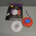 Kidde Hardwired Kidde App Enabled Smart Smoke and Carbon Monoxide Detector, AA Battery Backup, Voice Alerts, Interconnected Alarm