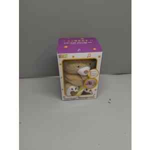 BEREST Baby Sleep Soother Bear, Mom's Heartbeat & Lullabies White Noise Machine, Nursery Decor Night Light Projector, Toddler Crib Sleeping Aid, Newborns Shower Gifts Portable Teddy