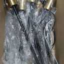 33" Modern Chandelier Ceiling Light Fixture, 12-Light Sputnik Chandeliers Brushed Gold and Black Mid Century Chandelier Over Table, Height Adjustable Chandeliers for Dining Room Living Room Kitchen