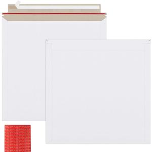 zmybcpack 25 Pack 12.5x12.5 inch Rigid Mailer Self Seal Document Mailers