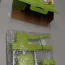 Button Maker Machine, Pin Maker Machine Kit (3rd Gen) Installation-Free DIY, Badge Maker Button Press Machine with Free Button Parts&Circle Cutter&Wrench Gadget (Green, 58mm2.25in)