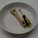 SENSARTE Nonstick Ceramic Frying Pan Skillet, 11 Inch Omelet Pan, Healthy Non Toxic Induction Compatible Egg Pan with Heat Resistant Handle, PTFE and PFAS-Free (White)