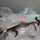 CALOBANA Round Floating Ring Inflatable Water Hammock Heavy Duty River Floats Lake Raft for Adults Tanning Pool Lounger Float Island Platform Pad Mat for Party (Mint Green+ Pink)