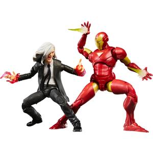 Marvel Legends Series Iron Man (Extremis) & Marvels Mandarin, Avengers Comics Collectible 6-Inch Action Figures 