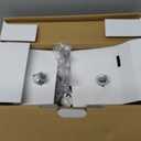 Electric Moka Pot with Milk Frother  3-Cup (150 ml) Modern Espresso Maker for Coffee, Cappuccino, Latte, Mocha & Cuban, White