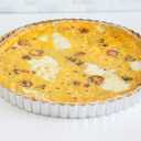 Fox Run Round Tartlet/Quiche Pan with Removable Bottom, Tin-Plated Steel, 9.5-Inch