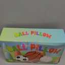 Wepop 18in Fluffy Football Pillow Plush, Soft Football Pillows, Sports Ball Pillow Stuffed Plush Toy Room Decoration and Gifts for Kids, Boys, Girls, Football Fans