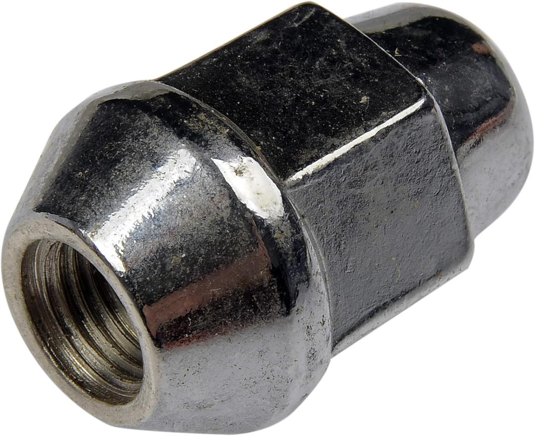 Dorman 611-082 Wheel Nut 7/16-20 Acorn - Bulge Seat - 13/16 in. Hex, 1.384 in. Length Compatible with Select Models, 10 Pack
