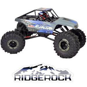 Redcat Racing Danchee Ridgerock 1/ 10 Scale 4WD Electric RC Rock Crawler – RC Truck RTR with 2.4GHz Radio, Dual Motors, 4-Wheel Steering, USB Charger with RC Crawler Li-ion Battery