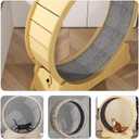 IMIKEYA Cat Wheel Replacement Pads - Soft Carpet for Cat Treadmill Wheel - Replacement Mat for Indoor Cats to Enhance Exercise and Training Experience