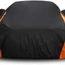 Avecrew Car Cover Waterproof All Weather for Automobiles, Outdoor Heavy Duty Full Exterior Covers for Sedan(194"-208")