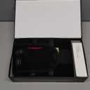 CUEHEAT Heated Waist Belt - Cordless Heating Pad for Low Back, Electrical Heating and Massage, Rechargeable Battery Powered (Black, 49 inches)