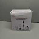 KOIOS Upgraded Immersion Blender Handheld, 1000W 12-Speed 5 in 1 Hand Mixer Stick Blender with 304 Stainless Steel Blade,Food Processor,Beaker,Egg Whisk&Milk Frother,Non-BPA,Smoothies Pure Baby Food (Black)