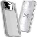 Ghostek Covert Clear Pixel 10 Pro Fold Case with Built-in Kickstand and Full Hinge Protection Designed for 2025 Google Pixel10 Pro Fold (8") (Clear Matte)