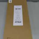 Heavy Duty Curtain Rods for Windows 66 to 120 Inch, 1 Inch Bronze Window Curtain Rod for Bedroom, Living Room, Outdoor, Adjustable Easy Install Long Modern Curtains Rods(A1,Bronze,30"-120")