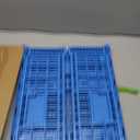 52L Plastic Collapsible Storage Bins with Handles,