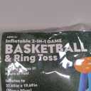 Inflatable 2-in-1 Basketball & Ring Toss