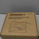 Arrow Electric Staple Gun Kit, Corded Stapler with 3750 Pieces T50 1/4", 3/8", 1/2" Staples, for Upholstery Professional and DIY Projects, T50ACD