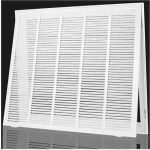 Return Air Filter Grille Fit 30x24 Duct Opening,Steel Air Return Vent Cover Grill,HVAC Vent Covers for Wall and Ceiling,Holds 1" Thick AC Filter