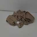 Guken Khaki Linen Curtains 96 inches Long for Living Room Bedroom 1 Panel Back Tab Privacy Semi Sheer Boho Farmhouse Light Filtering Window Curtains 52 Inch Length Cream Linen Drapes