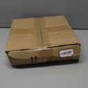 10X Rectangle Magnifying Glass with Light and Stand, 24" Flexible Gooseneck 3-in-1 Floor Lamp, 5 Color Modes Stepless Dimmable, LED Lighted Hands Free Magnifier for Reading Crafts Painting Close Work (Black)