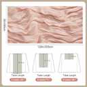 2 x 6 Pack Pink Cheesecloth Table Runner 120 Inch 10 FT Boho Gauze Dusty Pink Cheese Cloth Table Runner for Bridal Baby Shower Wedding Birthday Party Holiday Centerpiece for Home Decorations