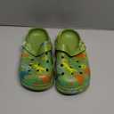 Toddler Clogs Boys Girls Kids Dinosaur Garden Shoes Slip on Sandals Slides Water Summer Shoes for Outdoor Beach Pool (6-7 Toddler, Dinogreen)