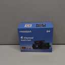 4K 360° Dash Cam, 4-Channel Dash Camera for Cars, Full Coverage Front Rear Left Right Inside with GPS, 5.8GHz Wi-Fi & App, Night Vision, Voice Control, 24H Parking Mode