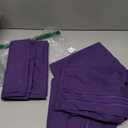 King Pillow Cases Set of 2 - Ultra Soft Hotel Quality Pillowcase Covers - Comfy, Cozy & Wrinkle Free - Shrinkage, Stain and Fade Resistant - Machine Washable Pillow Protectors - 2 Piece Set - Purple