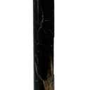 Handmade Black and Gold Marble Paper Towel Holder Luxury Countertop Stand for Kitchen, Dining, or Bathroom Natural Stone Decor with Golden Veining Elegant Housewarming Gift