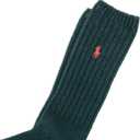 Polo Ralph Lauren Men's Casual Wool Ribbed Boot Crew Socks - 1 Pair Pack - Doer Lambswool