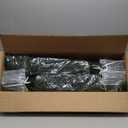 THE BLOOM TIMES 3ft Topiary Trees Artificial Outdoor Set of 2, UV Resistant Faux Cedar Pine Cypress Bushes & Shrubs, Fake Plants for Front Porch Outside Planter Patio Christmas Decor 3 Foot Tall