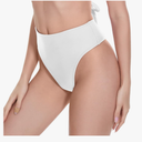 Women's Thong Rave Bottoms High Waisted Bikini Bottom High Cut Panties for Dance Festival Size XS
