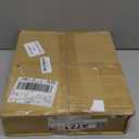 Rain Gauge Outdoor, Solar Rain Gauges for Yard, Freeze Proof Rain Gauge with 7" Plastic Tube, Copper Metal Decorative Garden Stake with Led Light, Brown