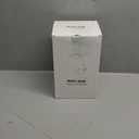 PUSU LED Cordless Black H9.6 inch Small Wall Sconces Set of 2, Rechargeable 5200mAh Battery Operated Fabric Wall Lamp with Remote, Lighting for Living Room, Bedroom, Hallway, Bathroom, Stairs, Kitchen