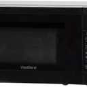 West Bend WBMW71B Microwave Oven 700-Watts Compact with 6 Pre Cooking Settings, Speed Defrost, Electronic Control Panel and Glass Turntable, 0.7-Cu.Ft, Black