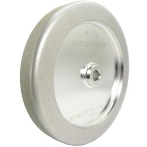 4 in 1 CBN Grinding Wheel 8 inch 320 Grit,1.25 Wide,5/8 Arbor,for Sharpening Woodturning ToolsHigh Speed Steel Tools (320 Grit)