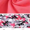 Girls 2 Piece Outfits Long Sleeve Twist Front Shirts and Camo Pants Sets for Fall Winter Sweatsuits Size 5-14Y (9-10 Years)